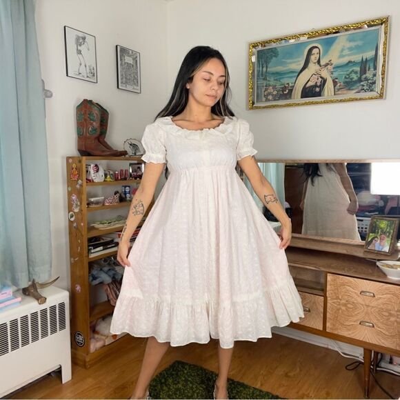 Vintage Dresses & Skirts - VINTAGE HANDMADE DRESS